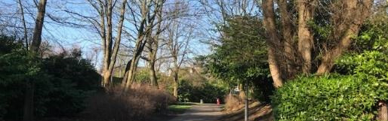 Pathway in Loughborough Park