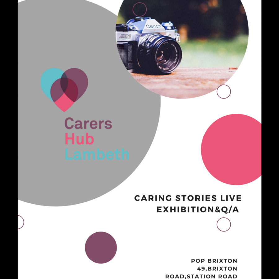 Carers Stories carers hub art exhibition free 23 Sept 2021Pop Brixton