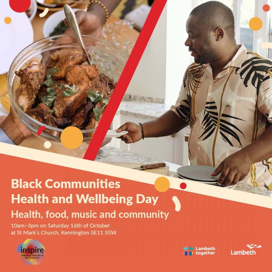 Black communities health and wellbeing day square