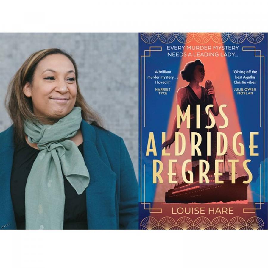 Miss Aldridge Regrets with author Louise Hare poster